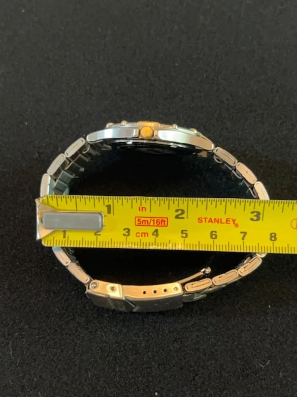 PULSAR | Two-Tone Stainless Steel bracelet with Date Quality-NEW battery
